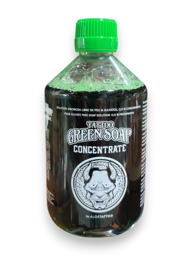 Green Soap Concentrate - Aloe Tattoo