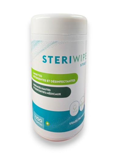 Lingettes x100 - SteriWipes Stericid