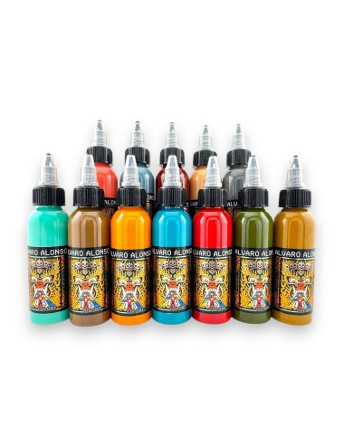 Álvaro Alonso Ink Set - Flash Colorz 12x30ml