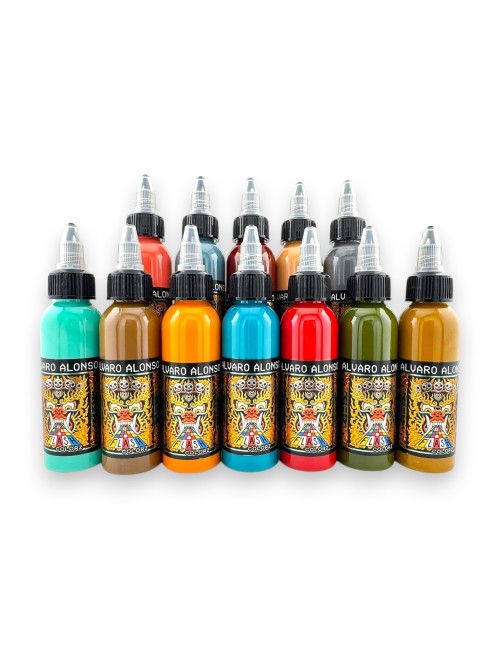 Álvaro Alonso Ink Set - Flash Colorz 12x30ml