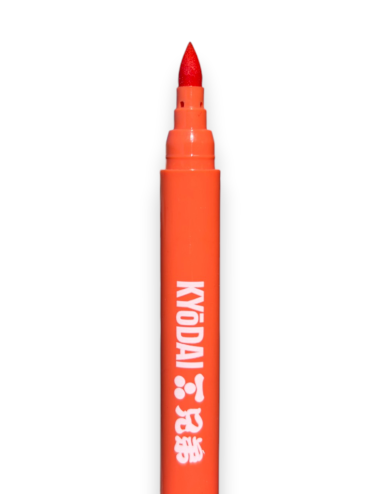 Firm Tip Vermillion - Pen Kyodai