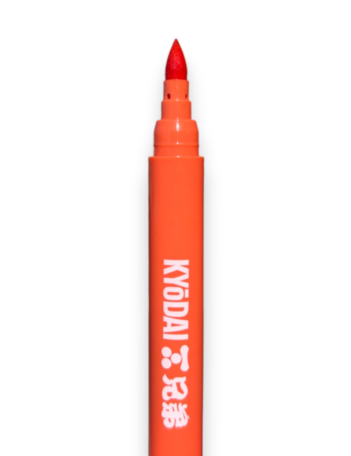 Firm Tip Vermillion - Pen Kyodai