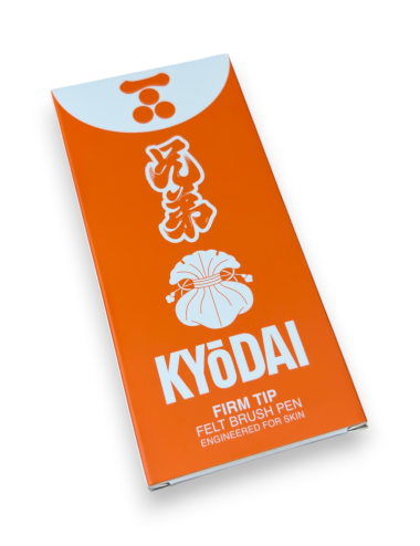 Firm Tip Vermillion - Pen Kyodai