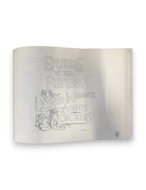 Noel B. Weber - Sign Painter's Sketchbook