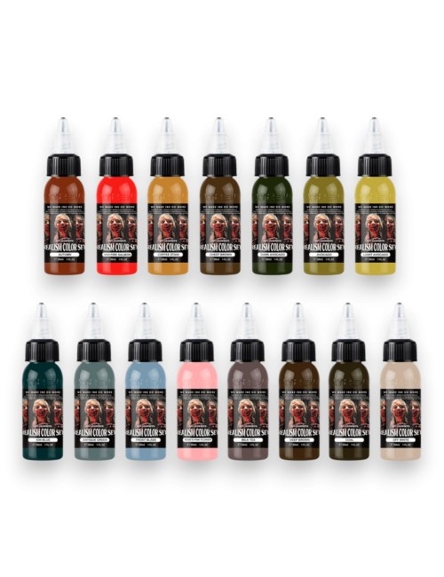Ato Legaspi's Realism Color Set - New School Set 15x30ml - Xtreme Ink | Lucky 7 Supplies