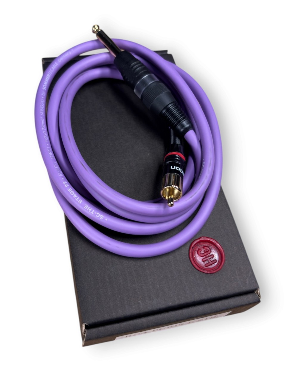 Straight Heavy Duty Purple - Clipcord RCA - Hardcraft Company
