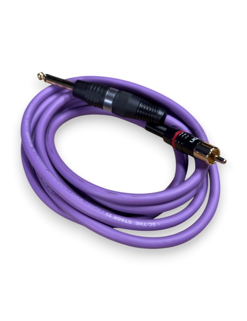 Straight Heavy Duty Purple - Clipcord RCA - Hardcraft Company