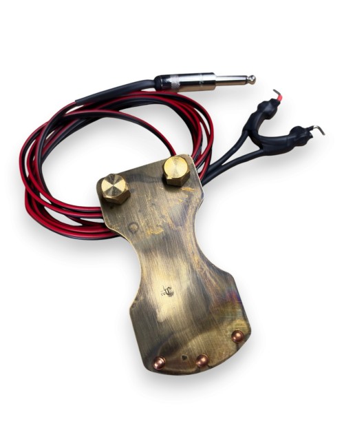 Acid Washed Brass - Footswitch Hardcraft Company