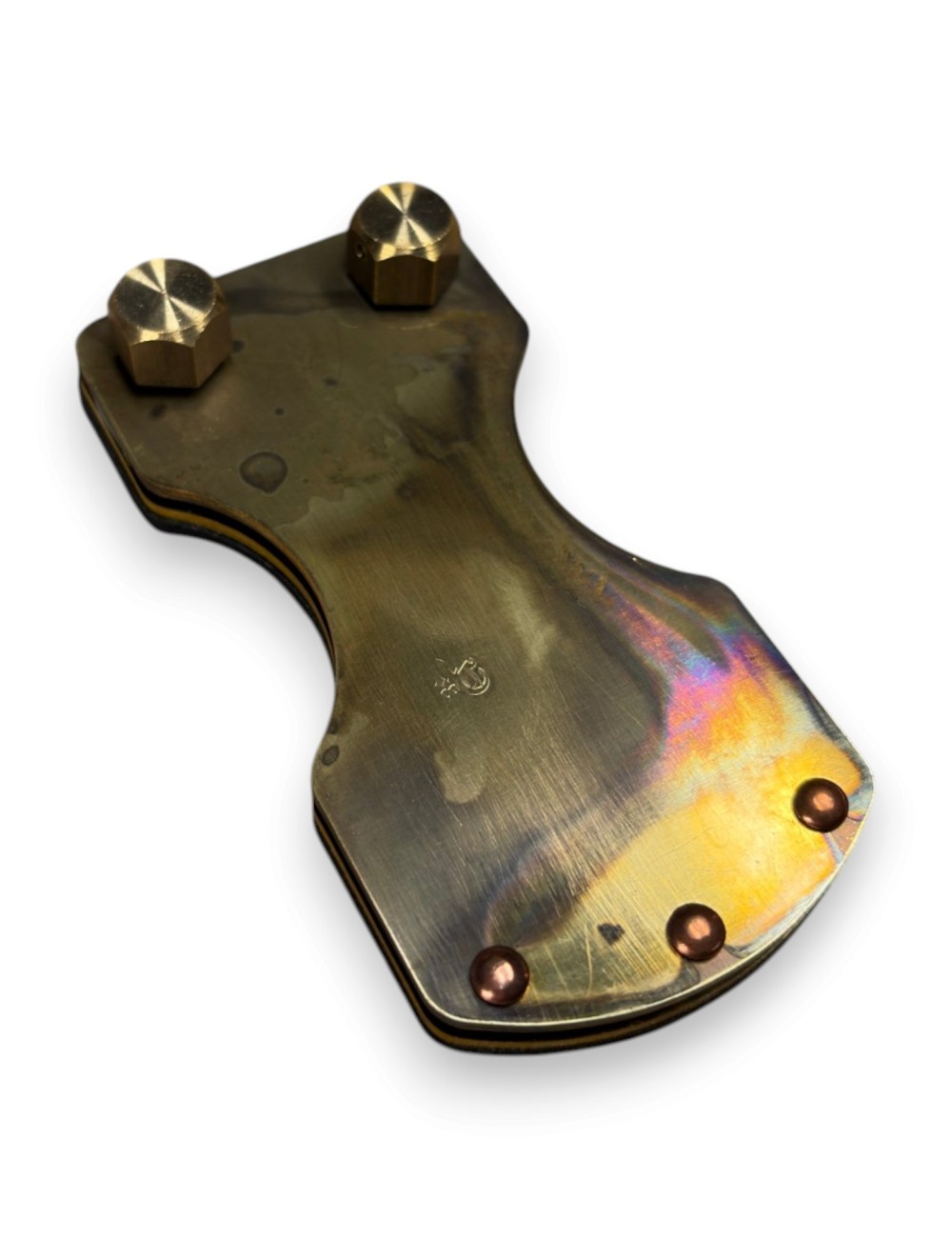 Acid Washed Brass - Footswitch Hardcraft Company