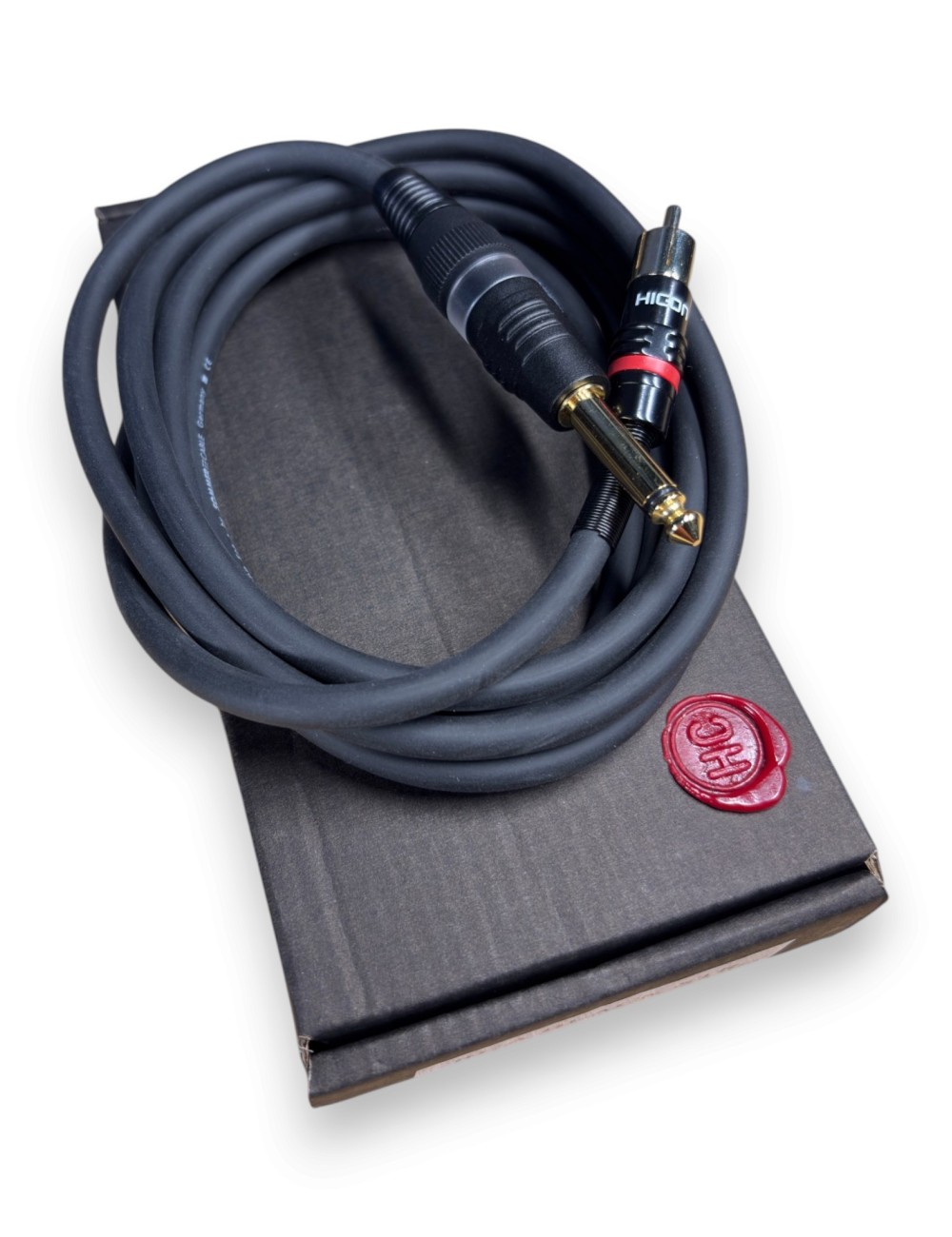 Straight Heavy Duty Black - Clipcord RCA - Hardcraft Company
