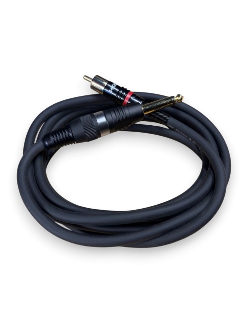 Straight Heavy Duty Black - Clipcord RCA - Hardcraft Company