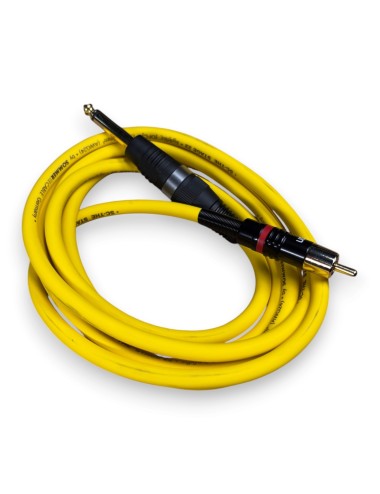 Straight Heavy Duty Yellow - Clipcord RCA - Hardcraft Company