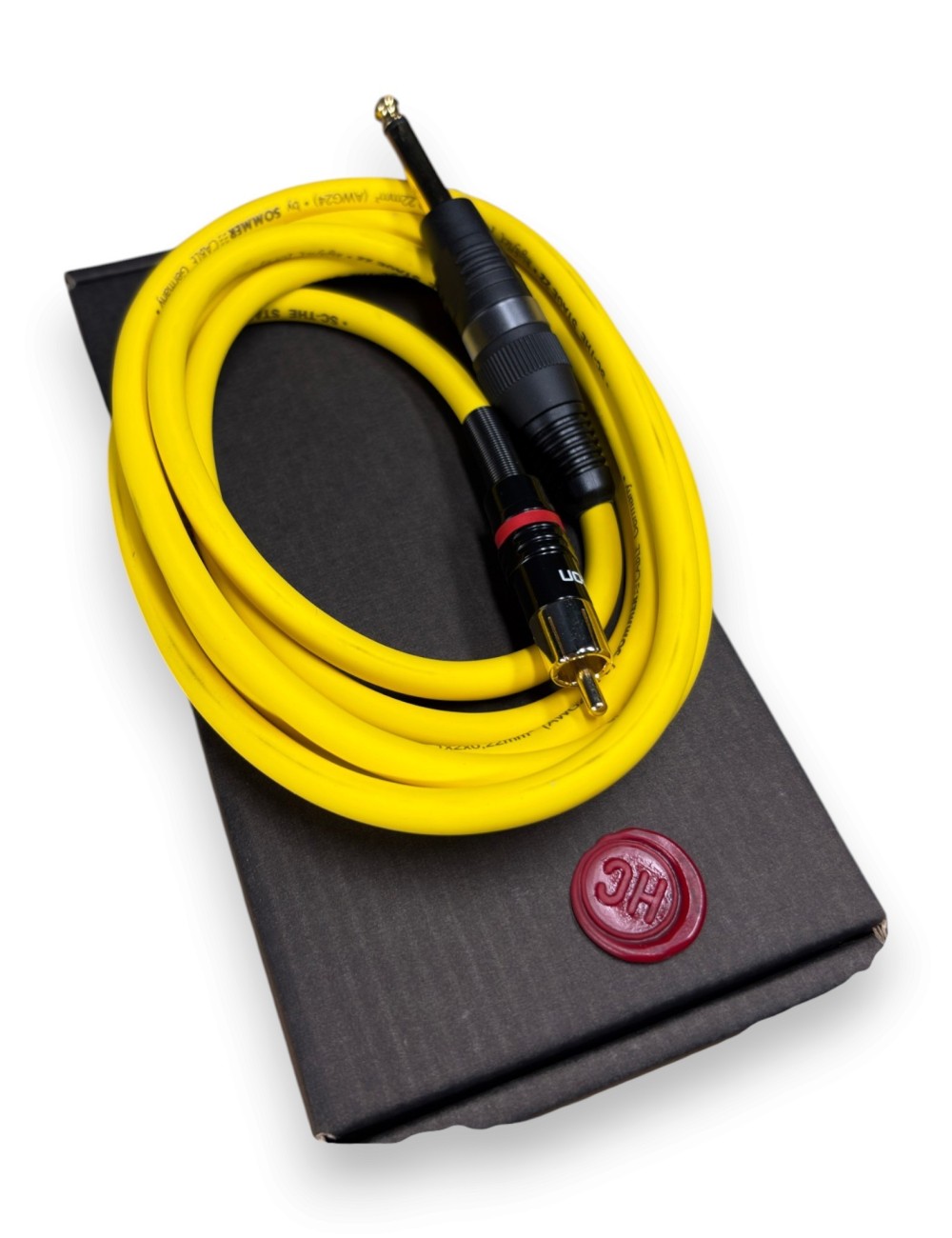 Straight Heavy Duty Yellow - Clipcord RCA - Hardcraft Company