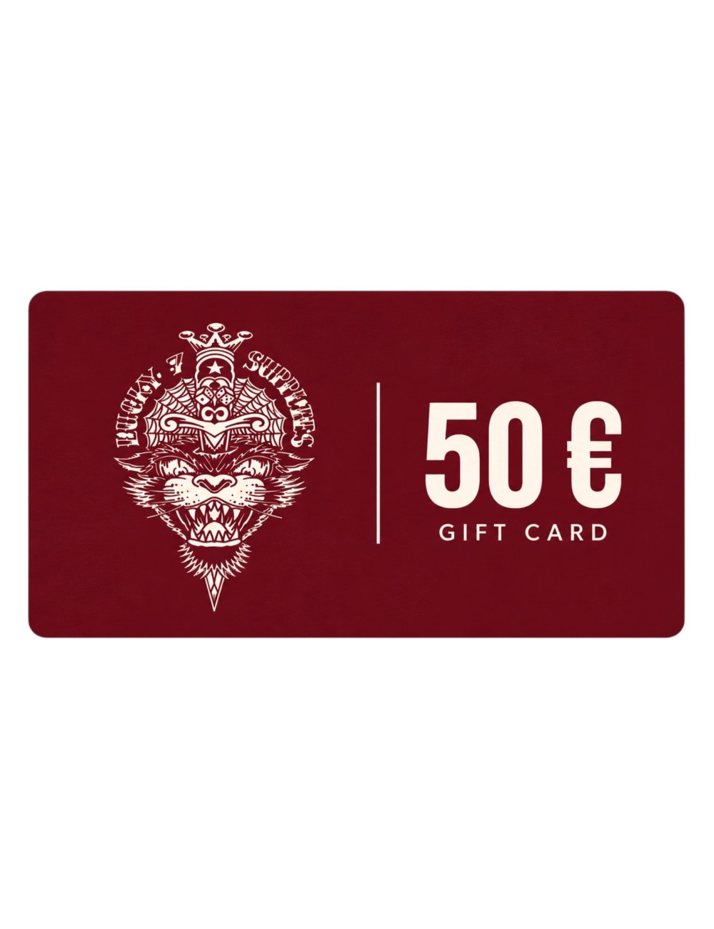 Bon cadeau matériel de tatouage
