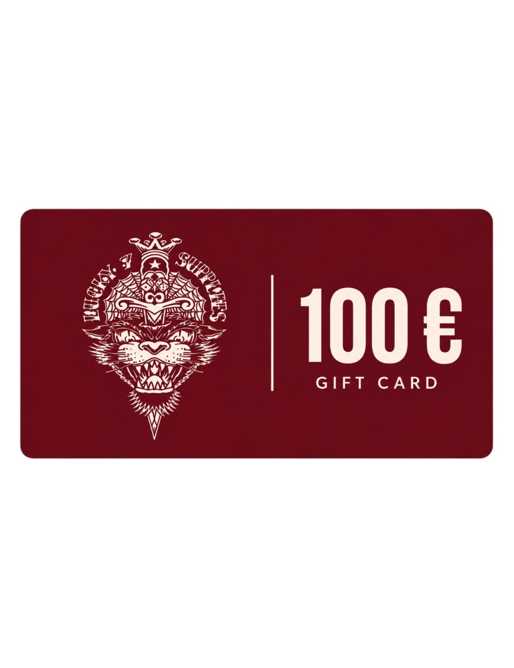 Gift card worth €100