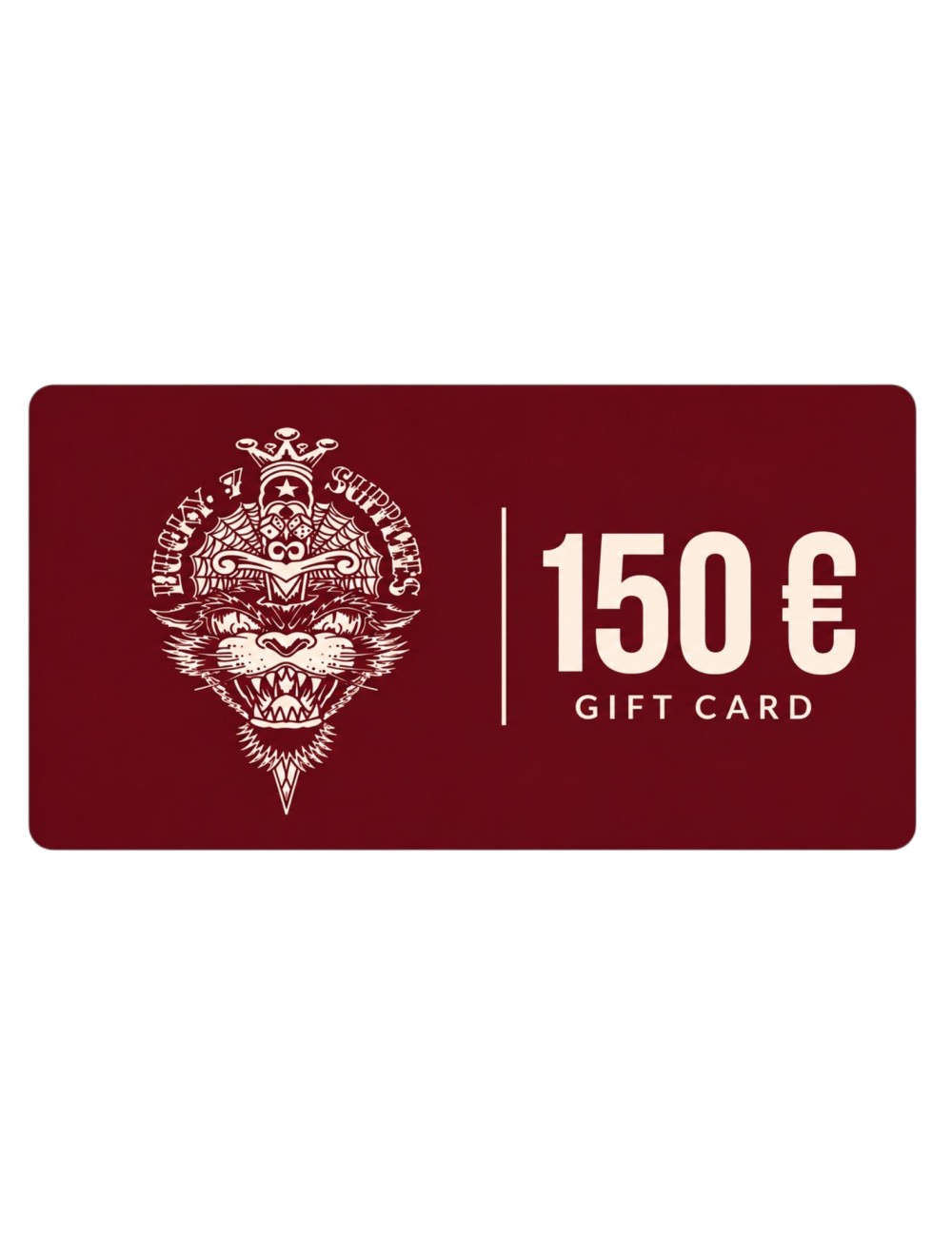 Gift card worth €150