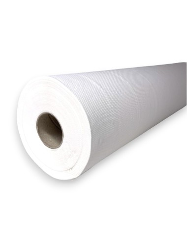 Rouleau de drap d'examen blanc