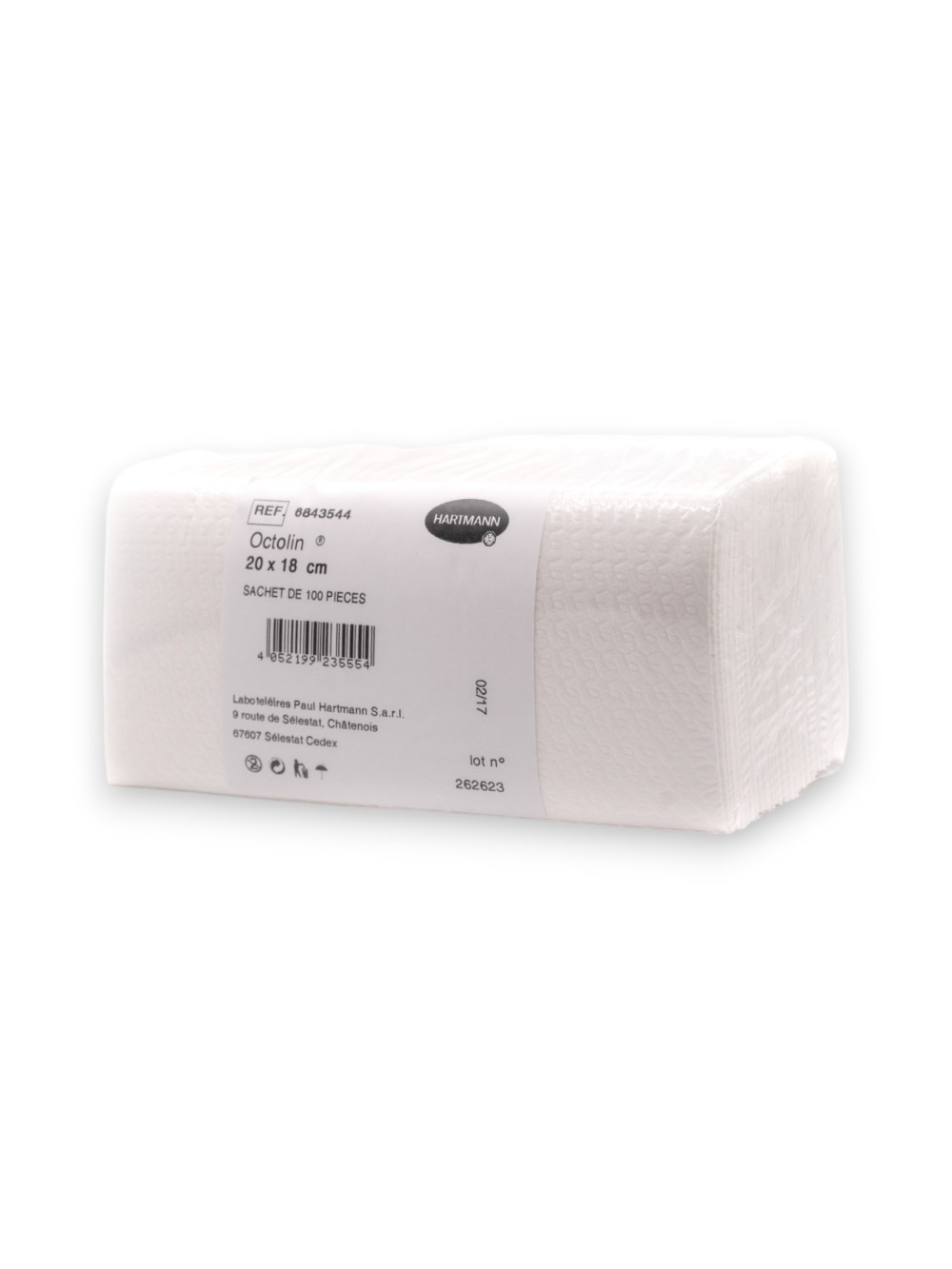 Octolin Wiping Pads - Box of 24x100