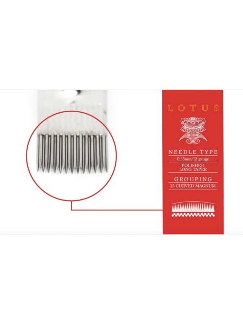 Lotus Needles - Curved Magnum