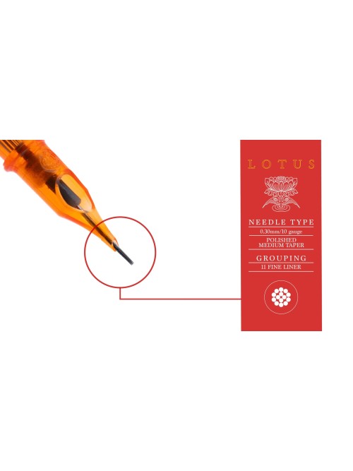 Cartouches Lotus - Fine Liner
